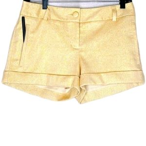 Express Shorts Metallic sz 0